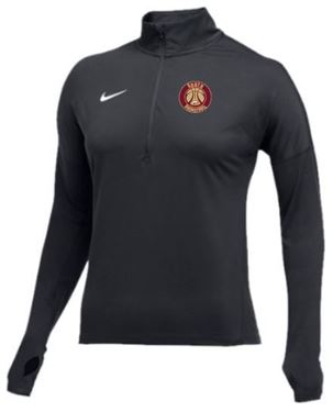 Picture of Womens NIKE DRY ELEMENT TOP HALF ZIP (897021-060)